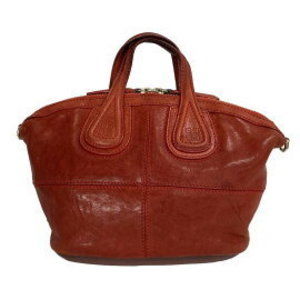 GIVENCHY Nightingale handbag red leather